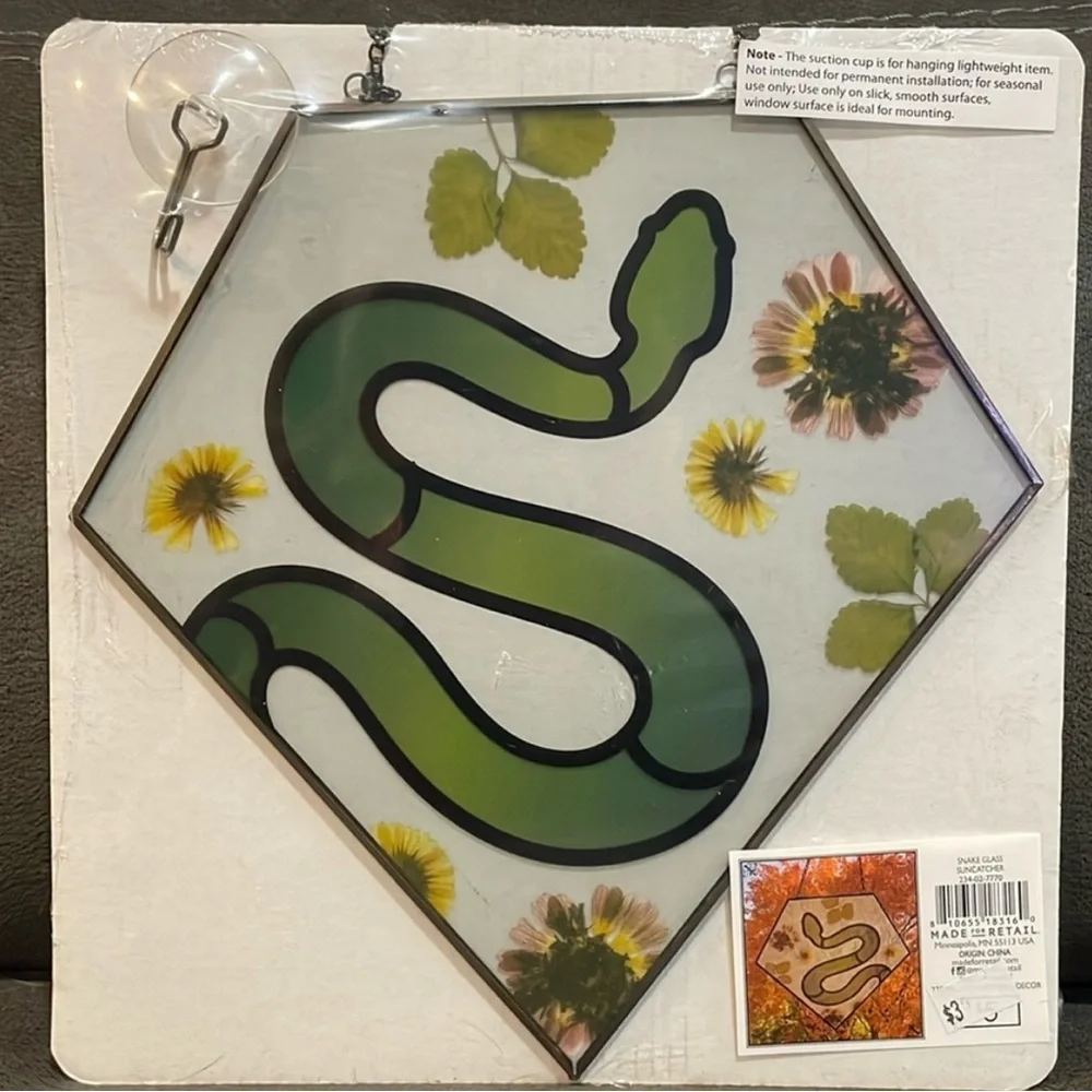Target Halloween Snake Suncatcher